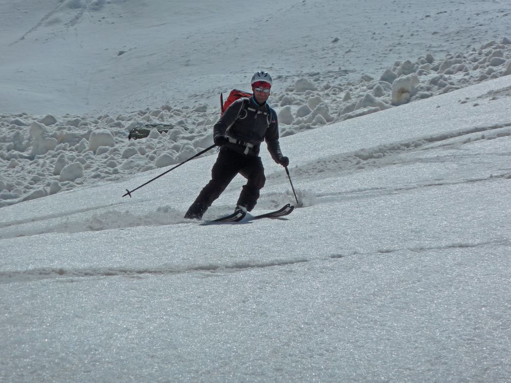 #19 Vallon des Etages : Pascal apprécie cette descente ! Vallon des Etages : Pascal apprécie cette descente !