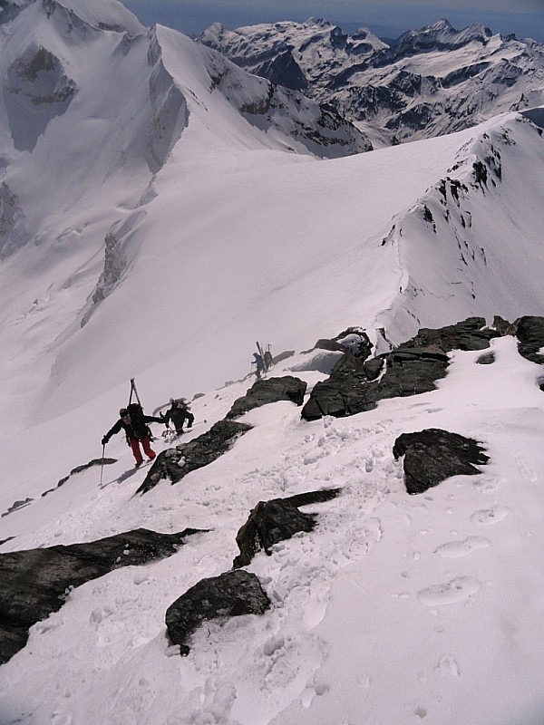 #12 Albaron en traversée : Ambiance alpine Albaron en traversée : Ambiance alpine