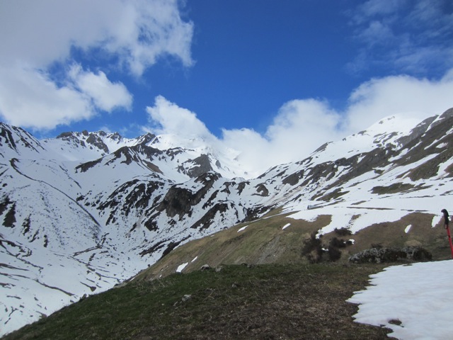 #3 Vallon : Enneigement encore bon coté Nord Vallon : Enneigement encore bon coté Nord