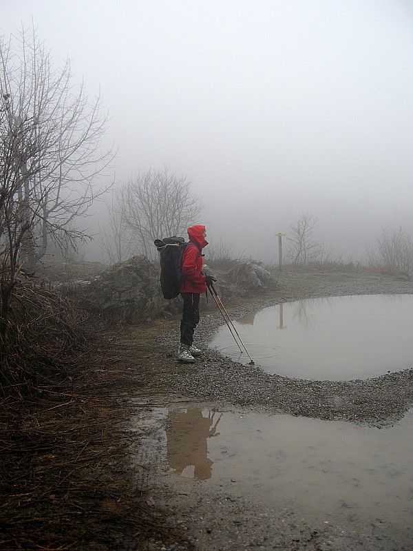 #1 lac d lac d'altitude : ce jour-là, le Miroir des Fétoules avait un concurrent sérieux : le Miroir du Parking du Gioberney