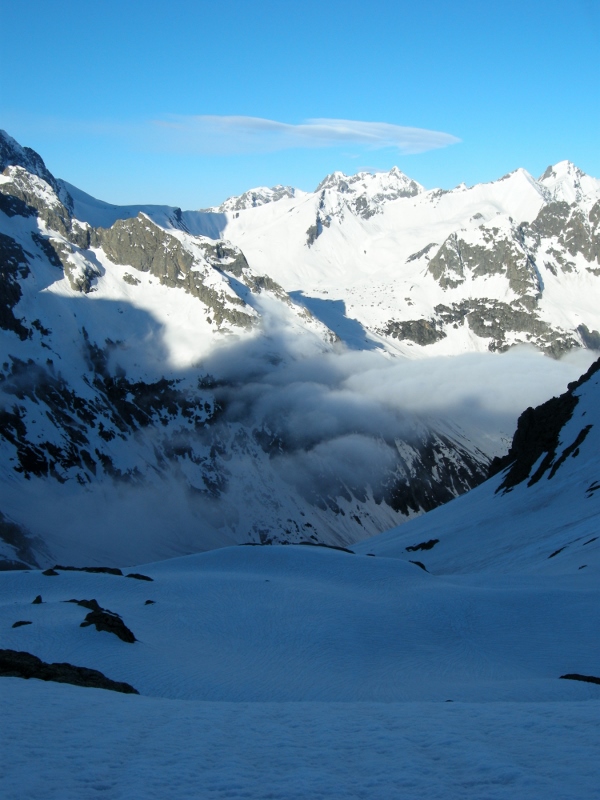 #18 dans la montée aux Rognons : repérage de places de bivouac 4* dans la montée aux Rognons : repérage de places de bivouac 4*