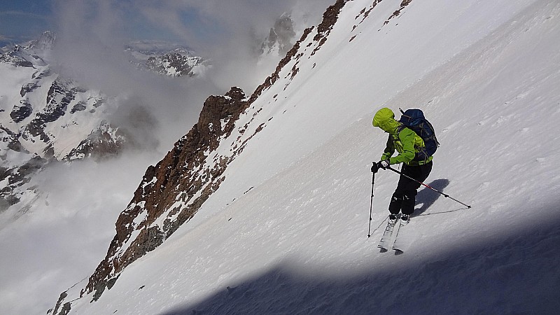 #8 Pelvoux : Descente du couloir Pelvoux : Descente du couloir