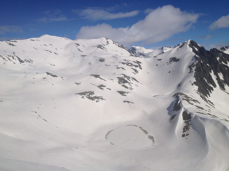#4 Cime de Colle Longue : et son lac. Cime de Colle Longue : et son lac.