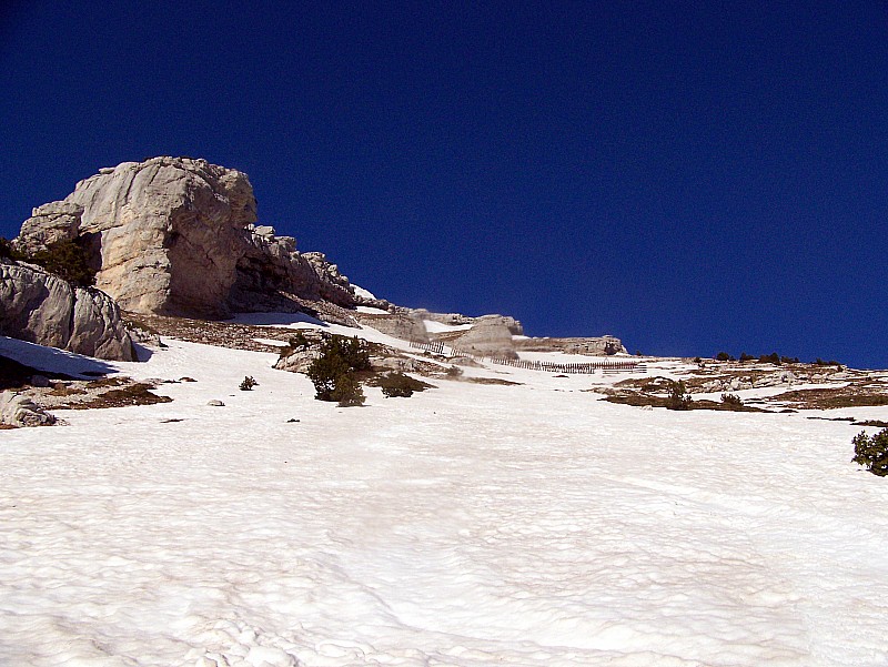#2 Chamechaude : descente bien simpa sous les paravalanches Chamechaude : descente bien simpa sous les paravalanches