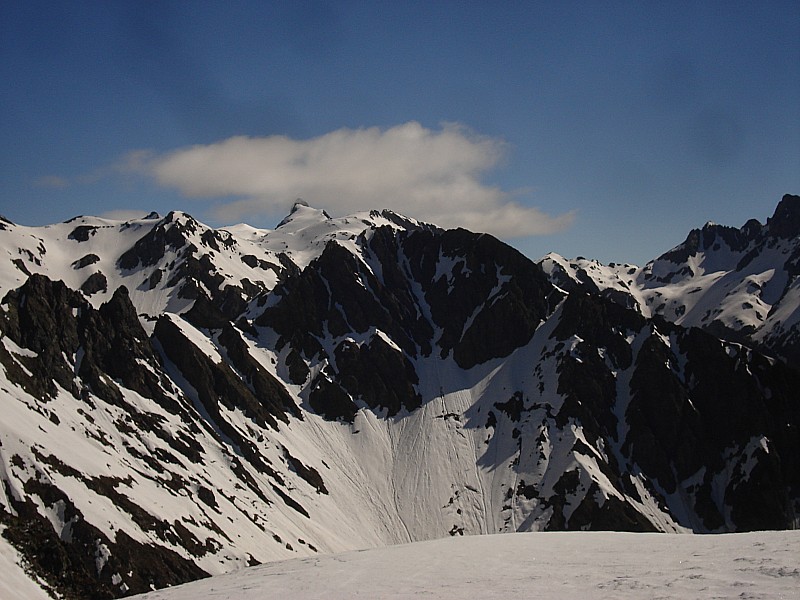 #2 Belledonne : Enneigement vers la Croix de Belledonne. Belledonne : Enneigement vers la Croix de Belledonne.