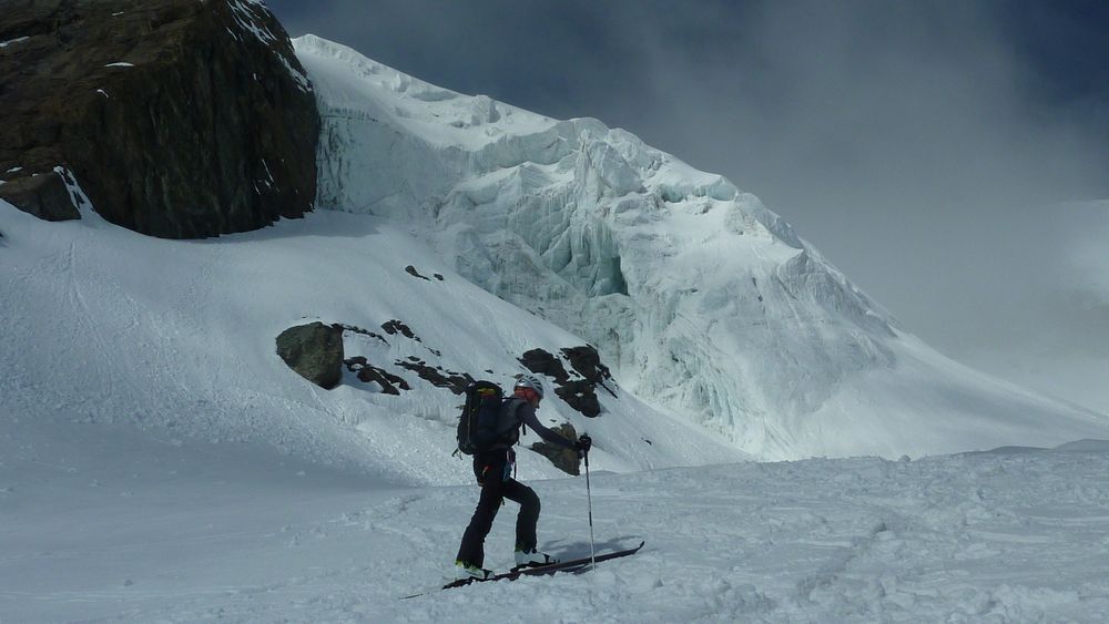 #5 Glacier des Evettes : belle barre de séracs Glacier des Evettes : belle barre de séracs