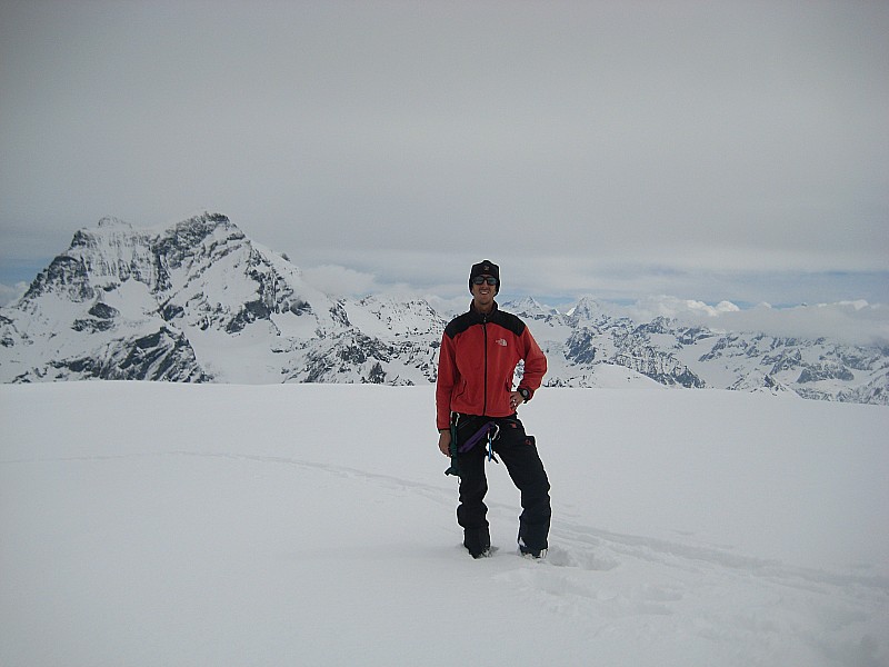 #19 07/05 : Au sommet du Mont Velan devant le Grand Combin 07/05 : Au sommet du Mont Velan devant le Grand Combin