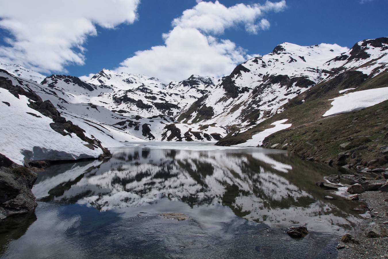 #22 Le lac du Lou : Au retour. Le lac du Lou : Au retour.
