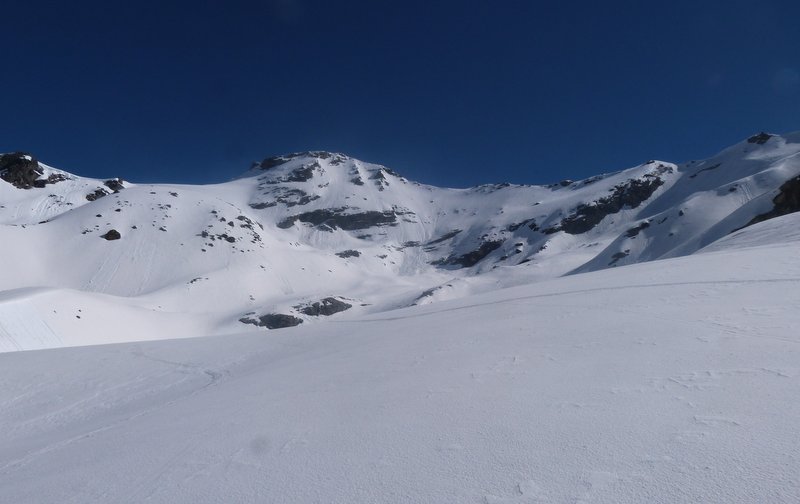 #4 Sur le glacier du Colerin : Albaron au centre Sur le glacier du Colerin : Albaron au centre