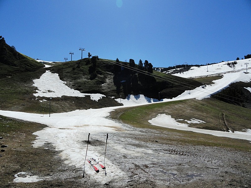 Trilogie des combes : La neige depuis le départ, faut en profiter !!