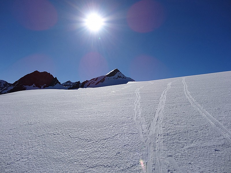 #5 Glacier du Ruitor : On monte plein Est: glacier bien bouché Glacier du Ruitor : On monte plein Est: glacier bien bouché