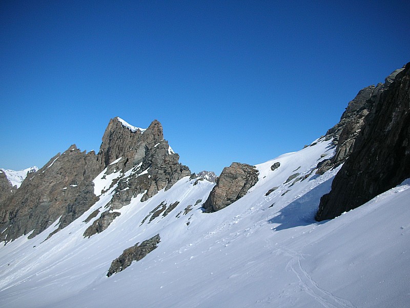 #8 Col du Génépy : Bascule dans Rosoire à flan Col du Génépy : Bascule dans Rosoire à flan
