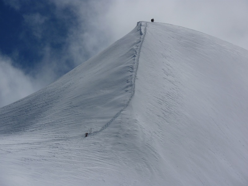 Pointes d'orens : arrête neigeuse bien sympathique