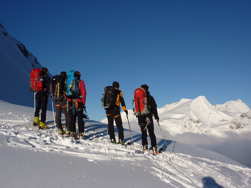 Pigne et Cheilon : la même avec en plus le Mont Blanc du cheilon