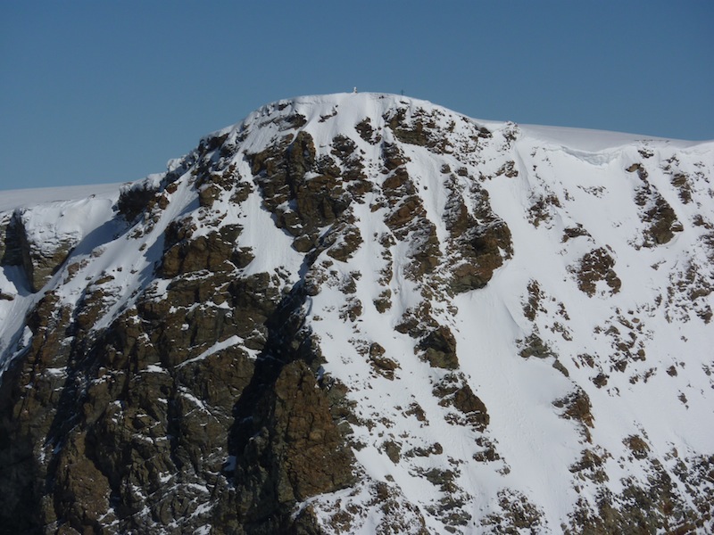 Tête Blanche : Tête Blanche vu depuis la Tête de Valpelline