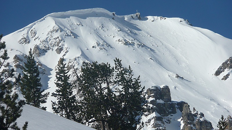 #4 Col des Portes : Jolie corniche en haut de Cote belle Ouest Col des Portes : Jolie corniche en haut de Cote belle Ouest