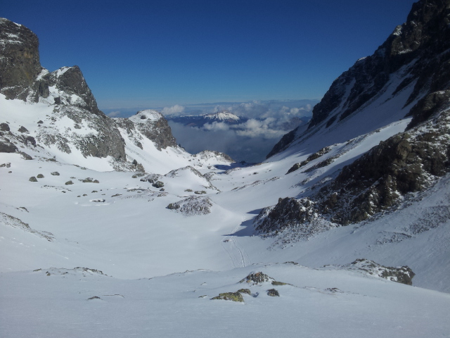 #3 le lac et vallon du Crozet : Temps magnifique! conditions excellentes et bonne trace!!! le lac et vallon du Crozet : Temps magnifique! conditions excellentes et bonne trace!!!