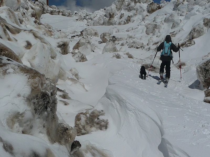#5 le glacier de Chamrousse! : quelle ambiance alpine sur la croix de Chamrousse! heureusement on a notre St Bernard miniature (Coda) le glacier de Chamrousse! : quelle ambiance alpine sur la croix de Chamrousse! heureusement on a notre St Bernard miniature (Coda)