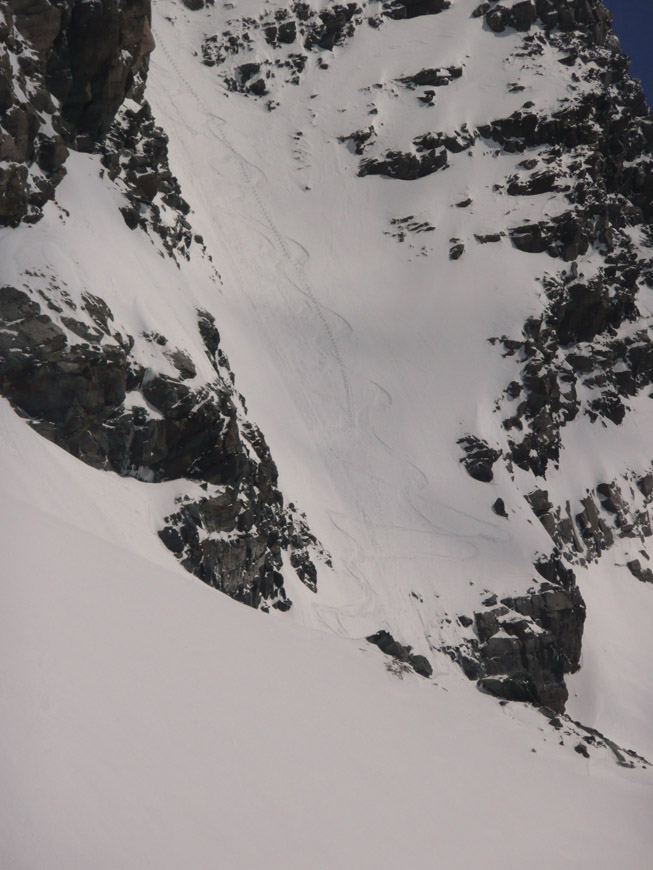 #9 Couloir SW Gébroulaz : Cela s Couloir SW Gébroulaz : Cela s'est fait (photo à l'intention de Bruno74 ;-) )