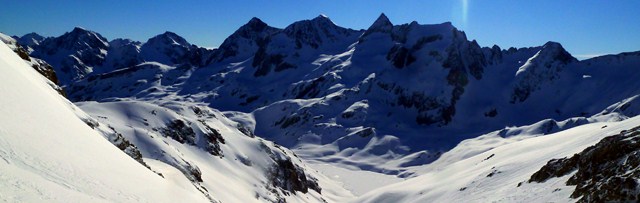 #3 rocher blanc : tout le monde est sur l rocher blanc : tout le monde est sur l'autre versant