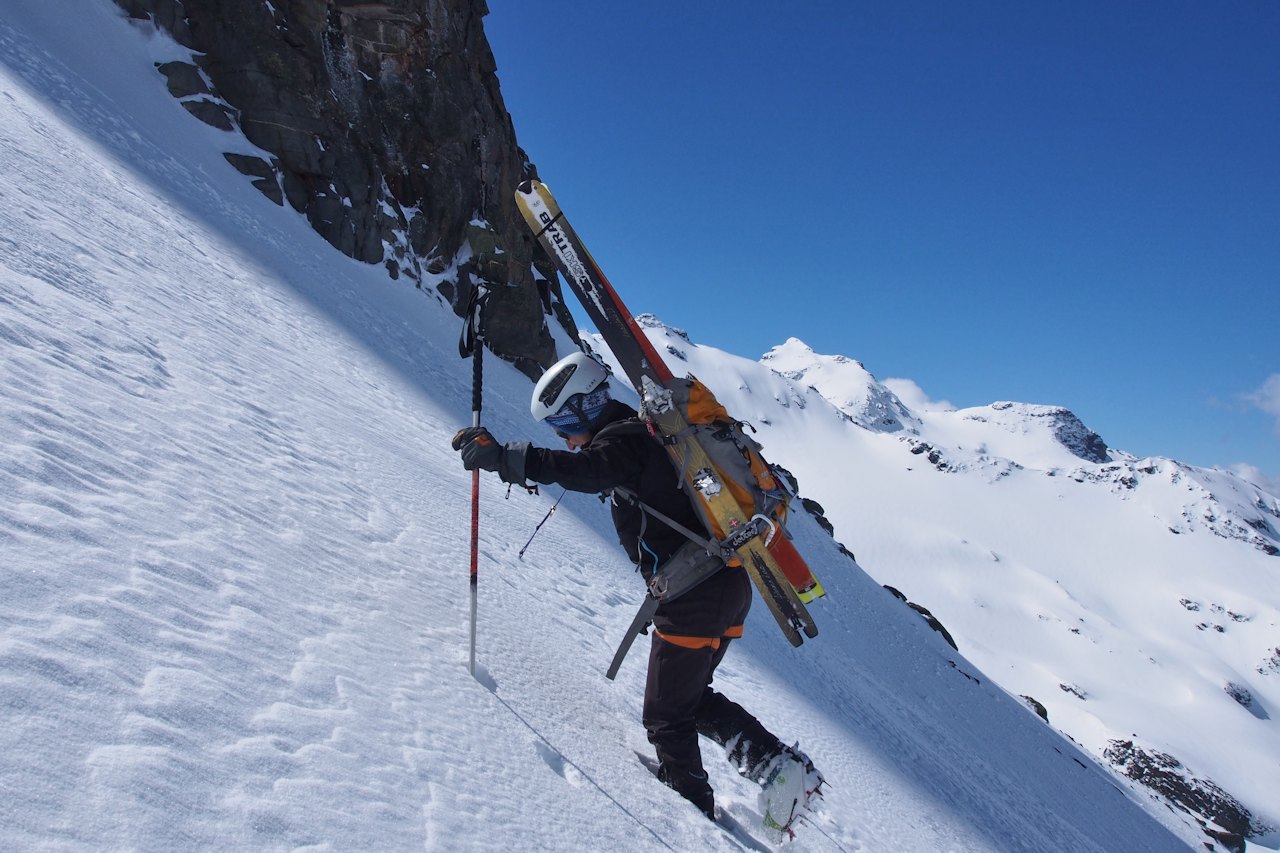 #3 Au pied du couloir : Pour l Au pied du couloir : Pour l'instant, la progression est aisée.
