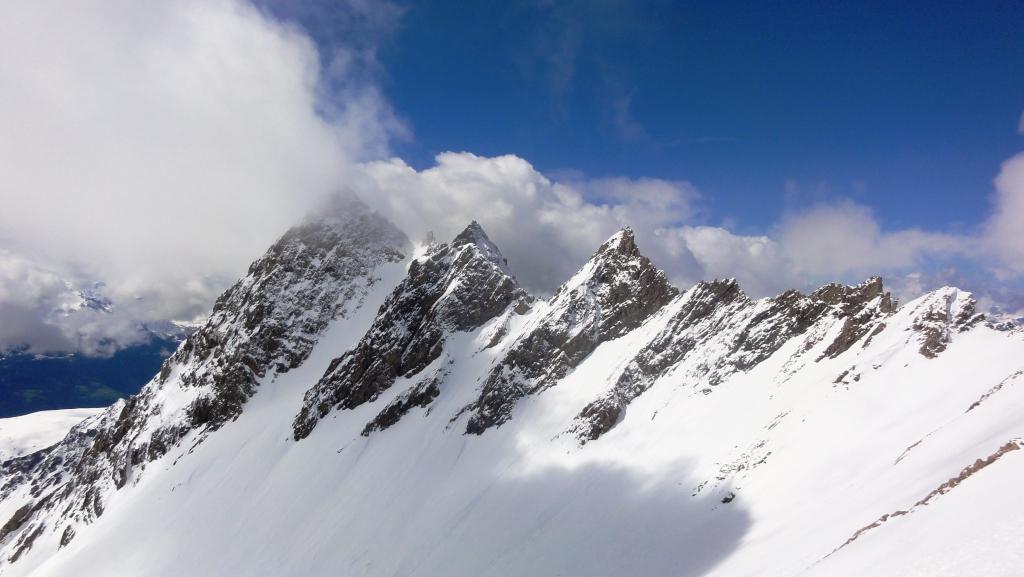 #3 roignais : le couloir Nord Est en condition roignais : le couloir Nord Est en condition