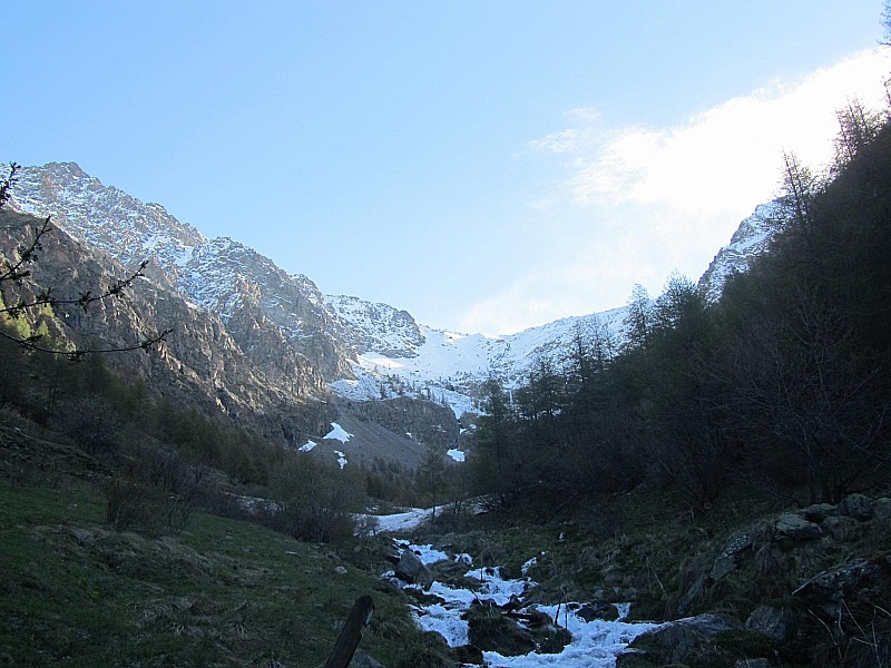 #2 Vallon de Rabuons : Chaussage à la première cascade Vallon de Rabuons : Chaussage à la première cascade