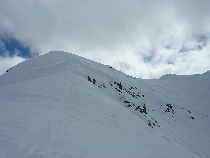 #6 bosse de la Momie : état de la bosse... je stoppe à 3030m bosse de la Momie : état de la bosse... je stoppe à 3030m