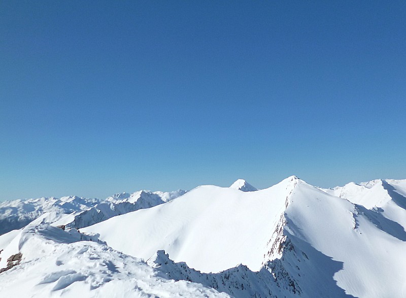 #4 Coup d Coup d'oeil : De jolies traces dans la face nord de la Grande Combe.