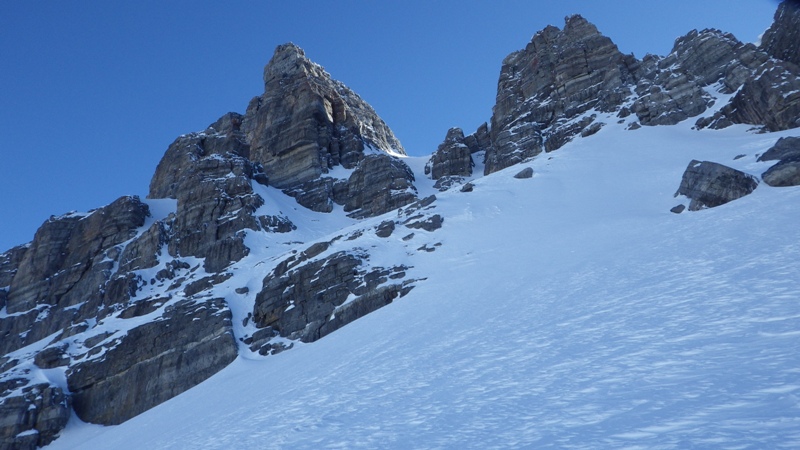 #3 le couloir est bien enneigé. le couloir est bien enneigé.