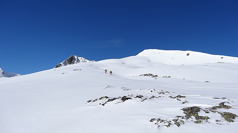 #4 Epaule avant le sommet : Sommet bien blanc et bien tracé Epaule avant le sommet : Sommet bien blanc et bien tracé