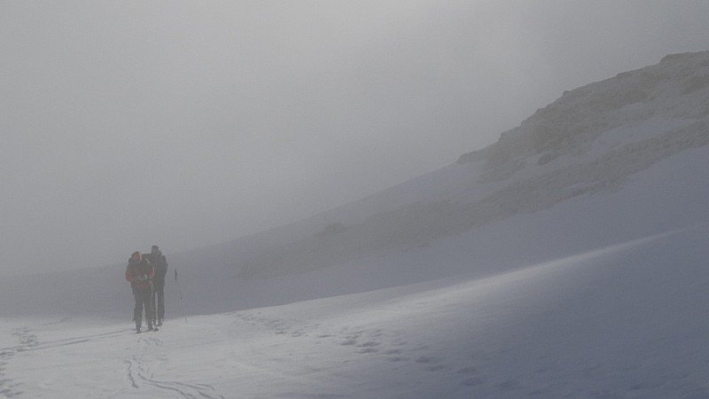 #1 Dans le vallon vers Montfroid : On sort du brouillard Dans le vallon vers Montfroid : On sort du brouillard