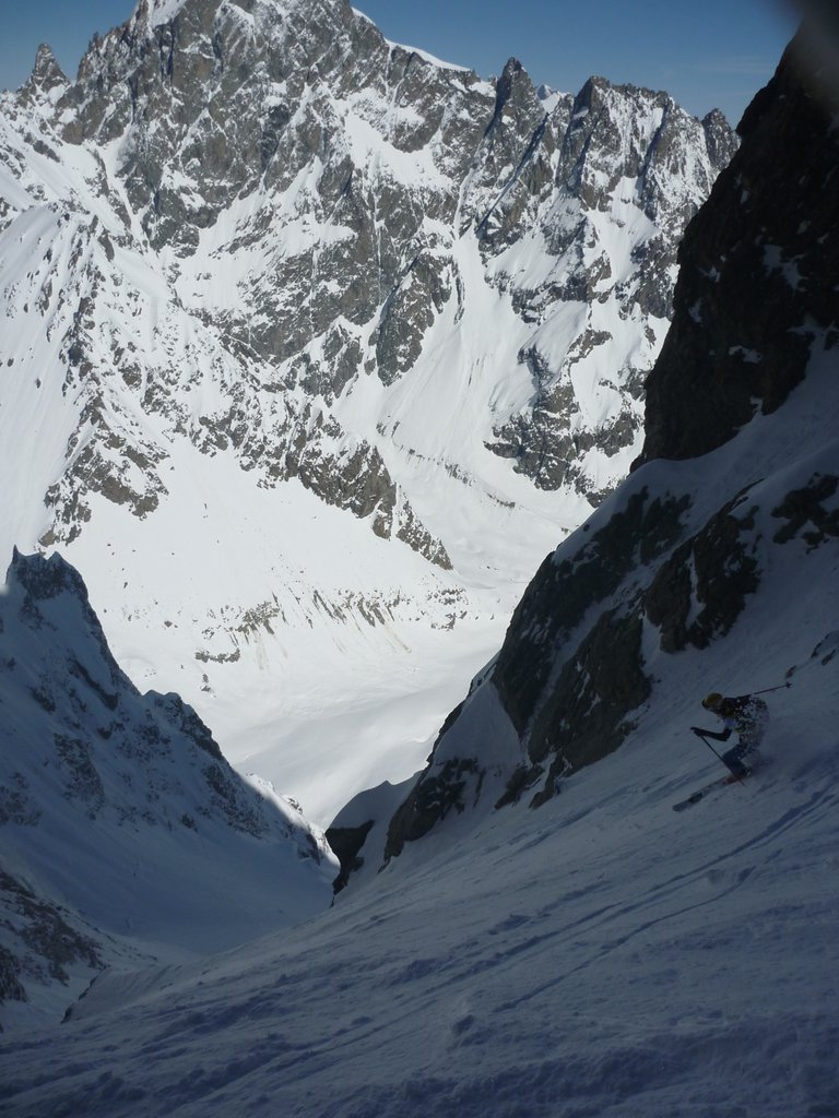 #13 Col Est du Pelvoux : Neige correcte dans le haut, ca va pas durer Col Est du Pelvoux : Neige correcte dans le haut, ca va pas durer