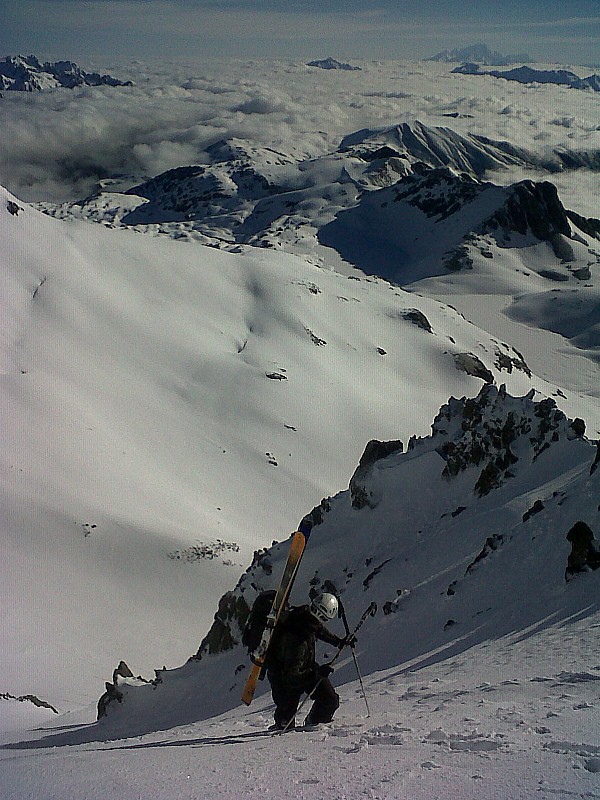 #1 Fin du Couloir N de l Fin du Couloir N de l'Aiguille : On en finit avec la remontée du couloir de l'Aiguille Noire