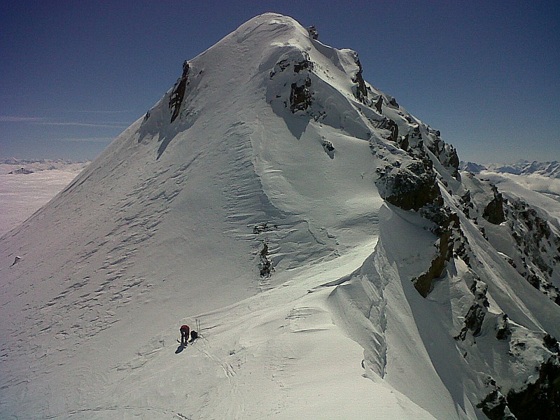 #6 Corniche : La corniche du Col du Grand Sauvage... Bof, on va repartir par là d Corniche : La corniche du Col du Grand Sauvage... Bof, on va repartir par là d'oû on est venu finalement ...
