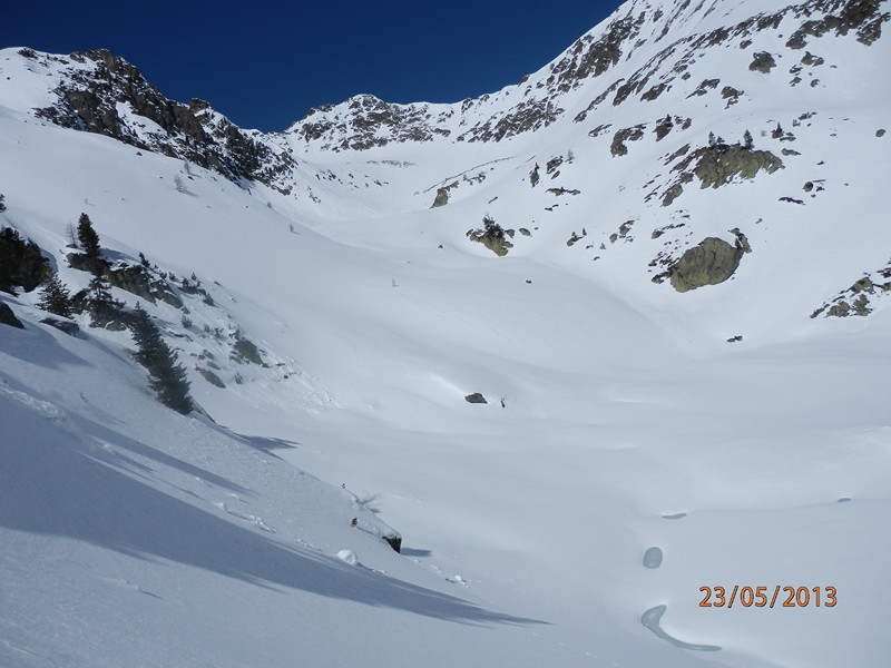 #18 Le colle d Le colle d'Orgials : Vu depuis le Laghi della Valletta : prochain objectif