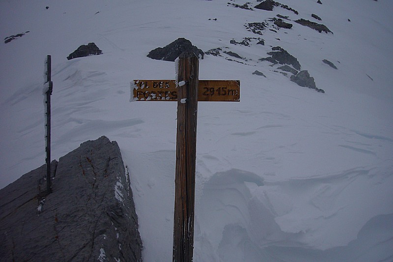 #2 Col de Porte, là c Col de Porte, là c'est la guerre, jour blanc, vent déchainé