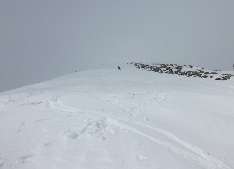 #4 croupe sud : neige lourde croupe sud : neige lourde