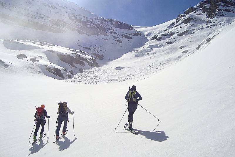 #4 en vue du glacier : beaucoup de monde aujourd en vue du glacier : beaucoup de monde aujourd'hui