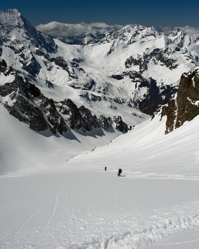 #6 descente 1 : début de descente, vers 3150m descente 1 : début de descente, vers 3150m