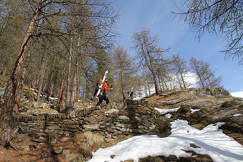 #7 Montée au Chabod : Portage sur 300m Montée au Chabod : Portage sur 300m