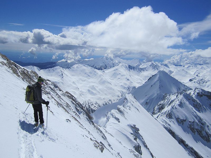 #5 Après 2 ou 3 virages, bascule dans la face sud Après 2 ou 3 virages, bascule dans la face sud
