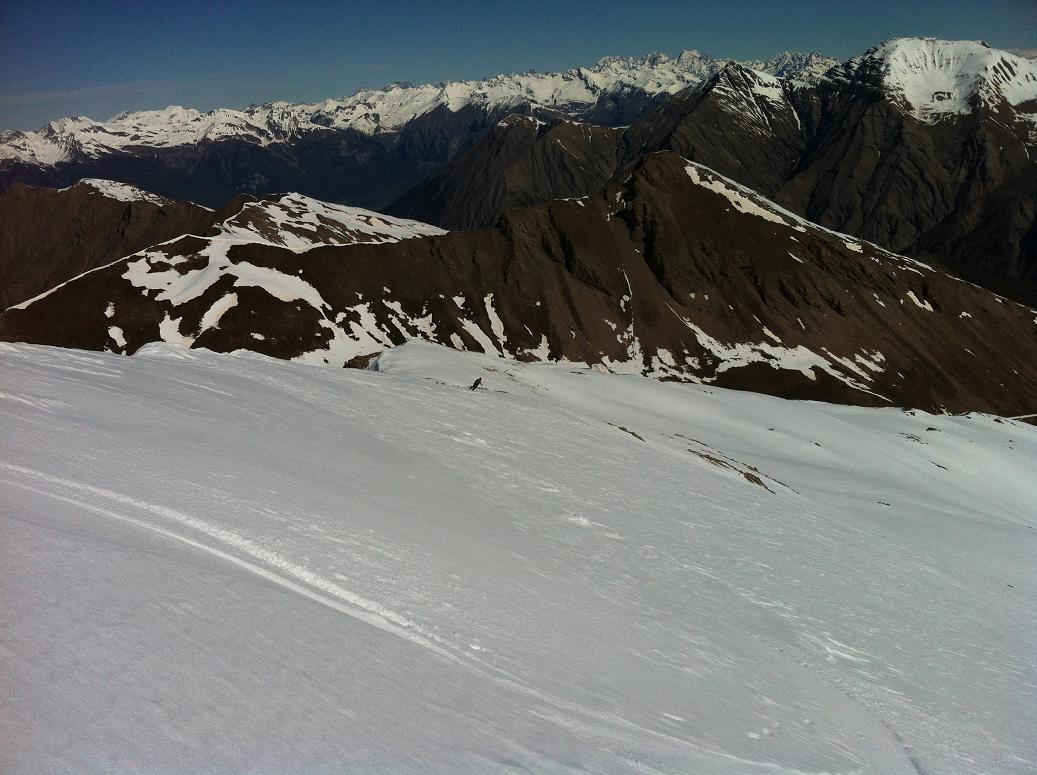 #4 déscente magnifique en balcon : avec les ecrins en panorama! déscente magnifique en balcon : avec les ecrins en panorama!
