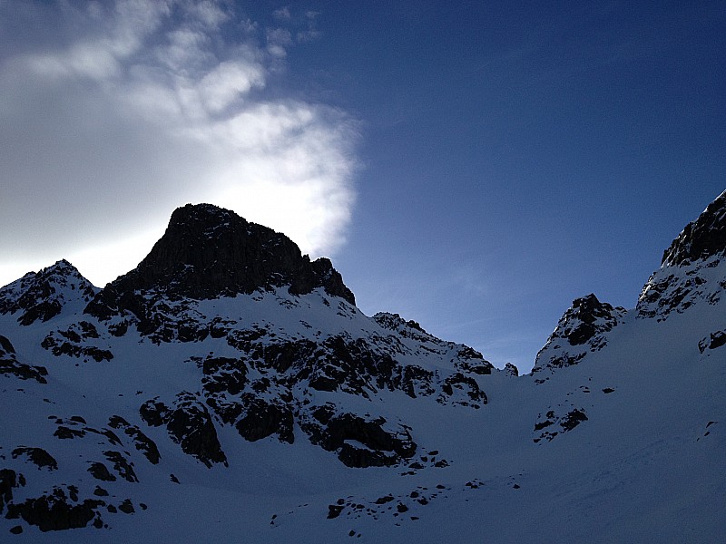 #12 Pas du Mont Colomb : sur neige dure. Pas du Mont Colomb : sur neige dure.