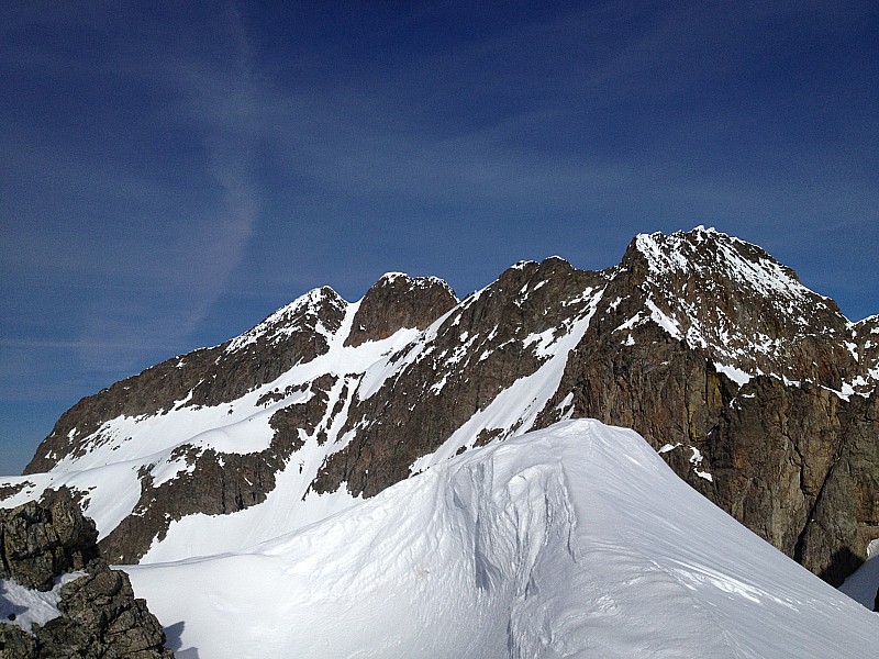 #27 Gélas et son culoir : Cime de Chafrion. Gélas et son culoir : Cime de Chafrion.