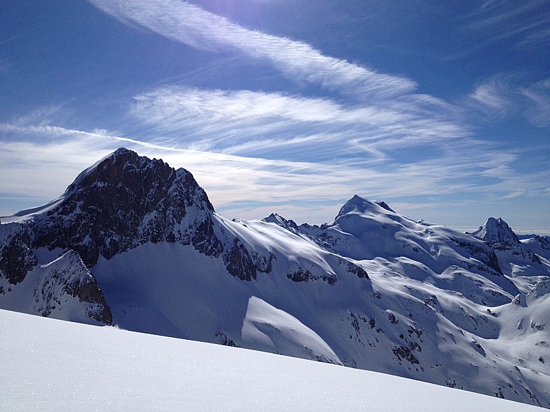 #2 Cime de la Malédie : Clapier et Chamineye. Cime de la Malédie : Clapier et Chamineye.