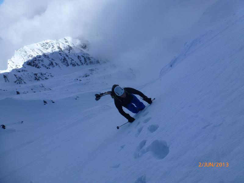 #4 Aiguille de la Bérangère : de bonnes marches au départ Aiguille de la Bérangère : de bonnes marches au départ