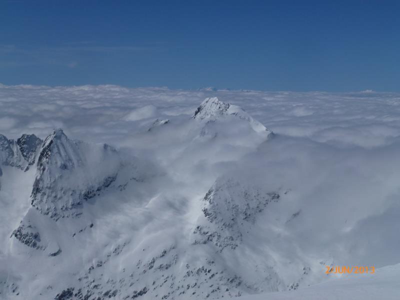 #10 Aiguille de la Bérangère : récompense de la journée Aiguille de la Bérangère : récompense de la journée