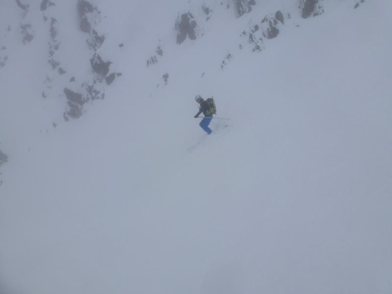 #19 Aiguille de la Bérangère : tout de suite , sans le soleil, l Aiguille de la Bérangère : tout de suite , sans le soleil, l'ambiance n'est plus la même !