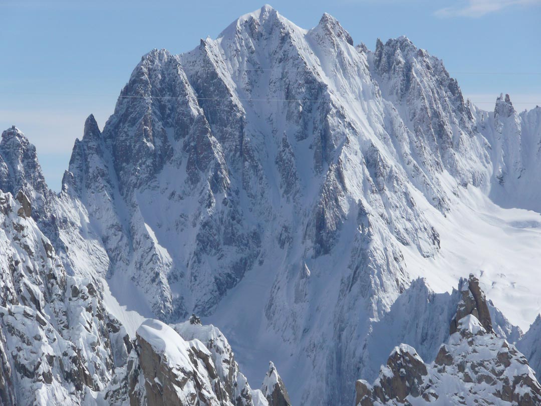 #10 Aiguille Verte : La Verte est blanche Aiguille Verte : La Verte est blanche